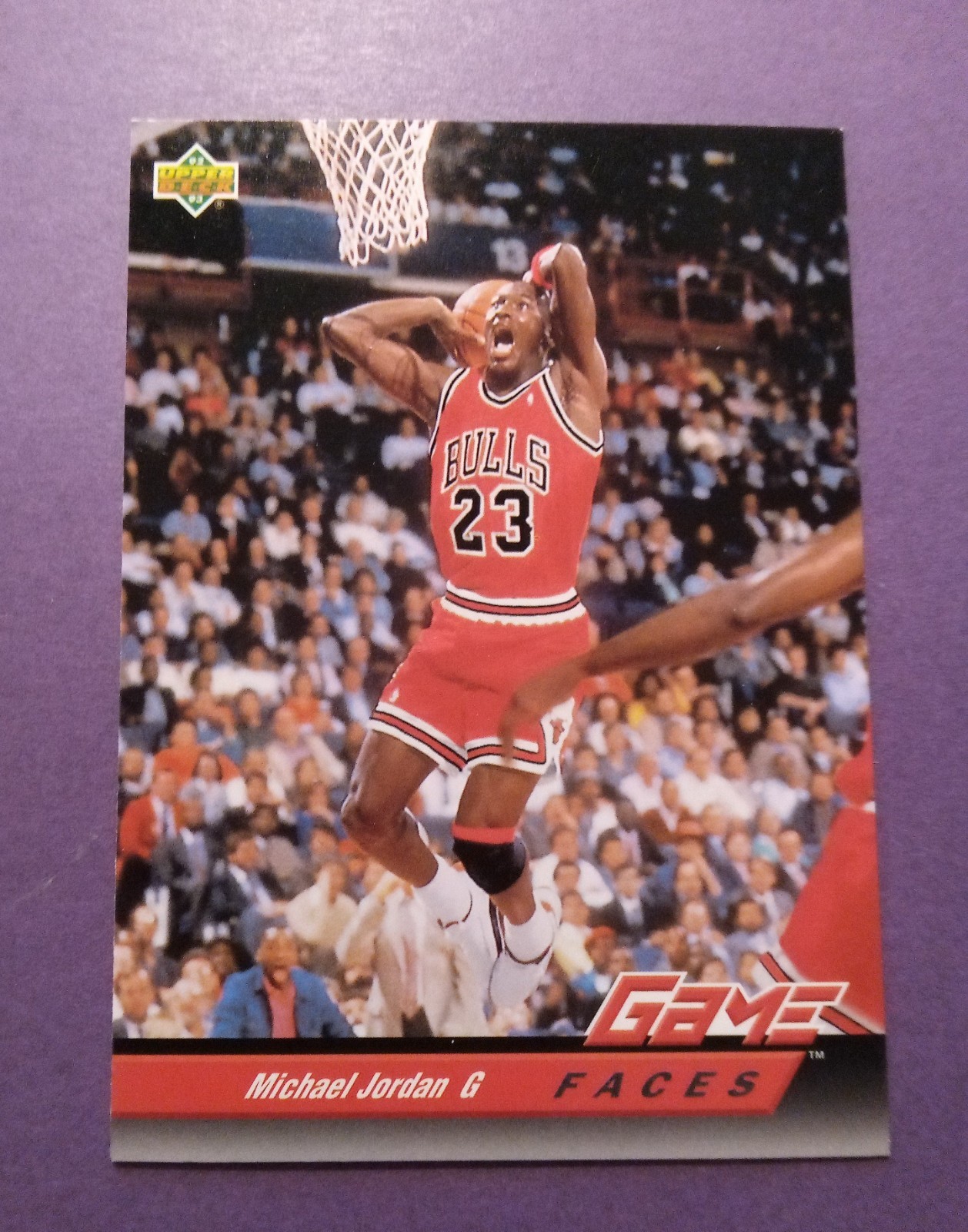 1992-93 Upper Deck - Game Faces Michael Jordan #488