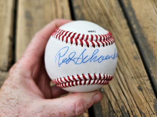Red Schoendienst SIGNIERT HANDSIGNIERT BASEBALL MLB Wilson Cardinals - Bild 3 von 10