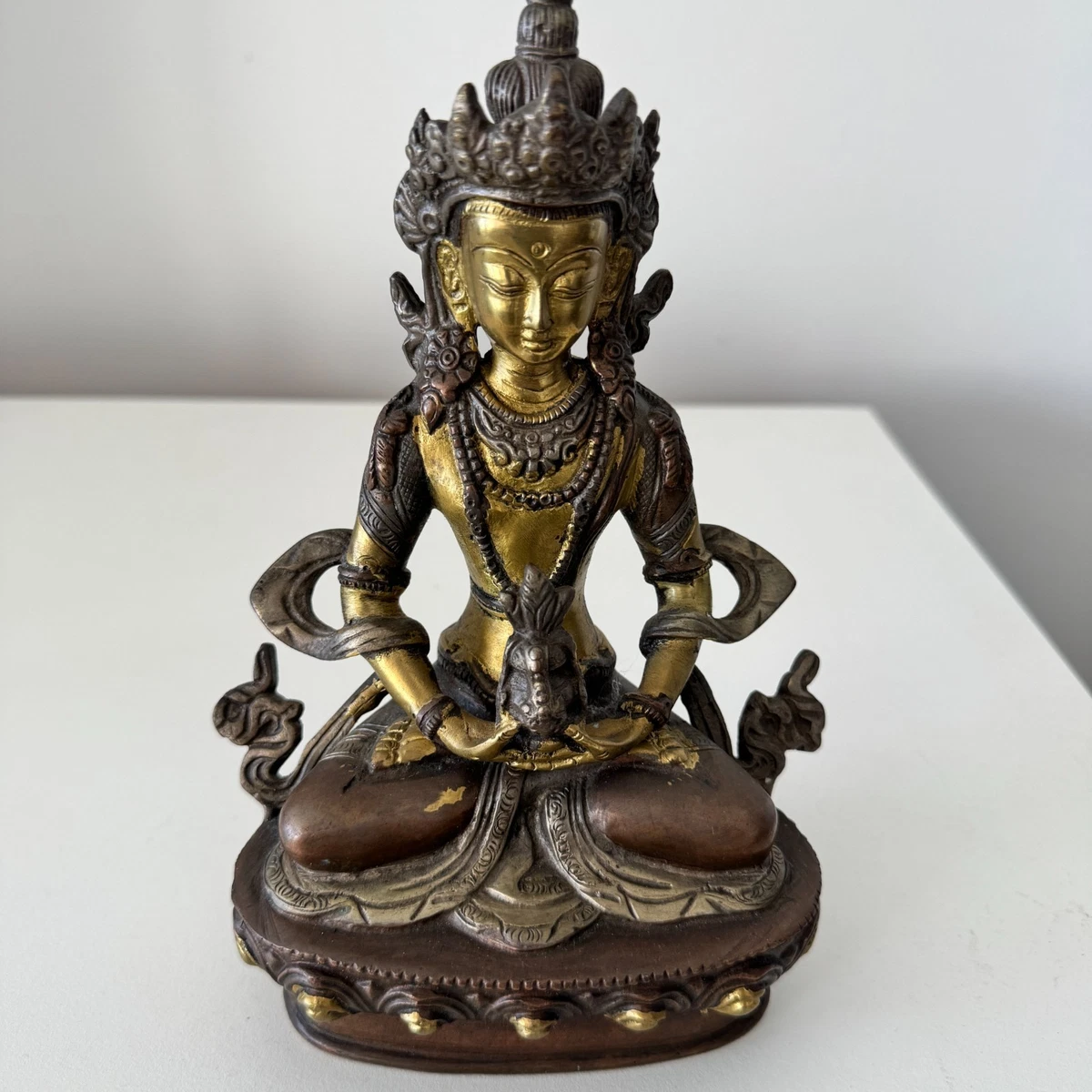 佛Gold 6-10in。 (15-25cm) 高度中国风雕像、雕像| eBay