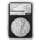 2024 (W) $1 1-oz American Silver Eagle NGC MS69 ER ALS Label Retro Core