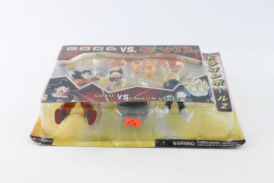 Dragonball Z Jakks Pacific Good vs Evil Goku vs Majin Vegeta Nuevo Precintado Foto 4 de 4