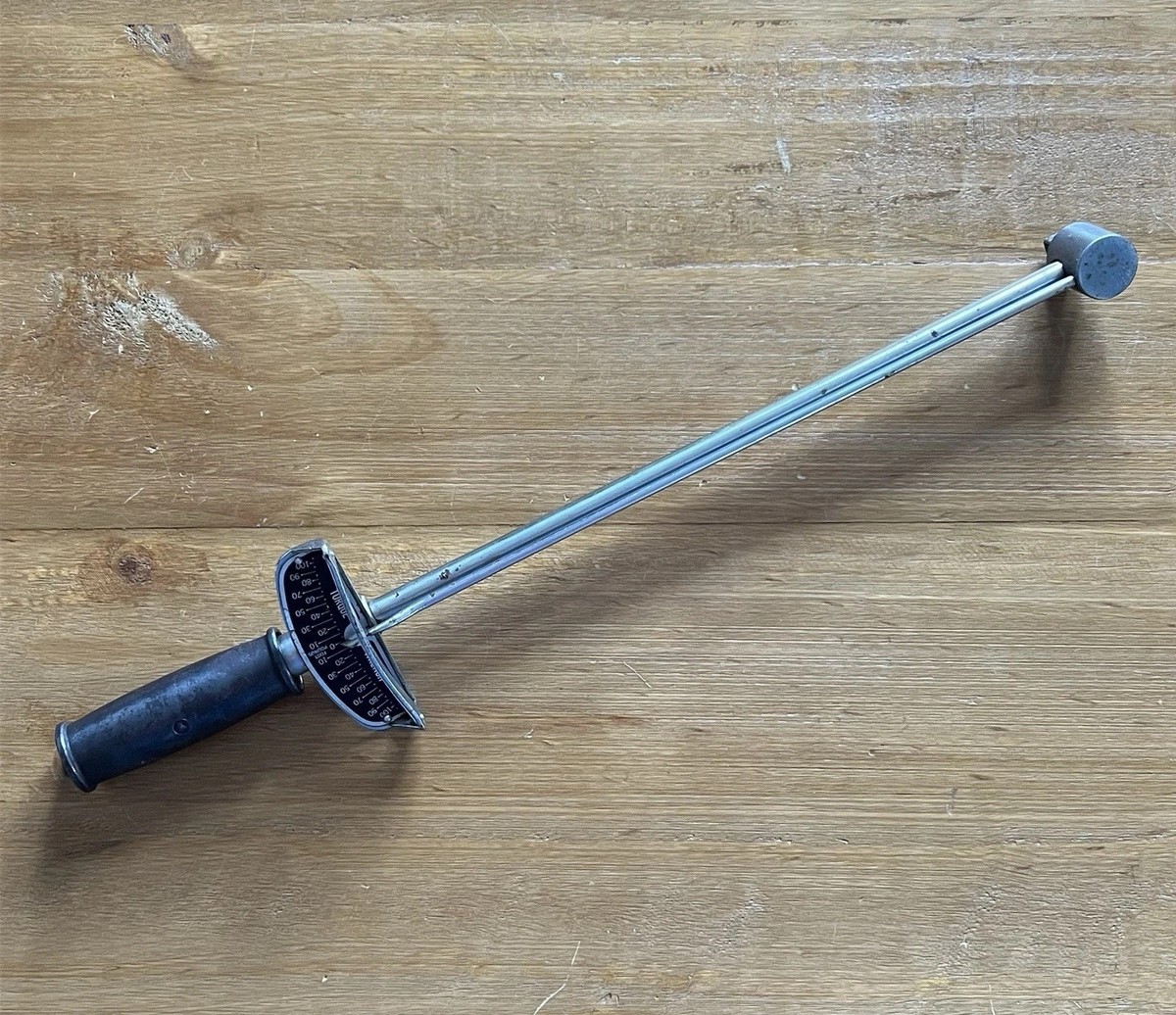 Vintage Craftsman Beam Torque Wrench 4448 100 ft lbs 1/2