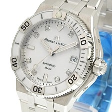 MAURICE LACROIX Icon Ventura AI6057-SSL72-150-1 White Watch Men's Unused