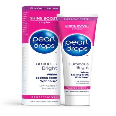 Pearl Drops Luminous Bright Professional Daily Toothpaste, 75ml | Professional d