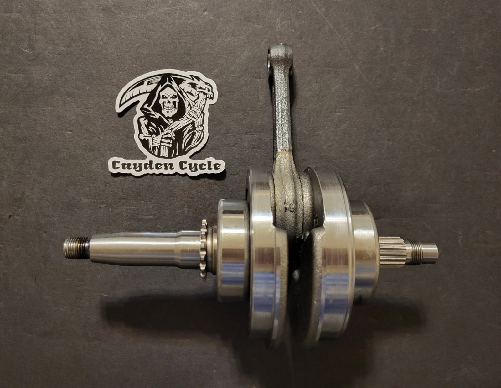 Honda XR100 CRF100 crankshaft LIGHTENED
