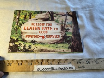 Vintag 1952 Car Auto Dealership Mailer Renn Pontiac Co Frederick MD Deer Hunting