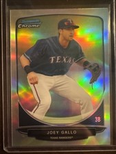 2013 Bowman Draft Chrome JOEY GALLO Top Prospect Refractor + Chrome - NY Yankees