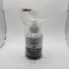 Canon 20 PGBK GI-20 Black Ink - NEW SEALED No Box
