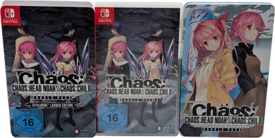Chaos Head Noah Chaos Child Double Pack Switch Steelbook Guter Zustand