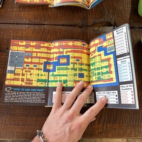Consejos y t&aacute;cticas The Legend of Zelda folleto de instrucciones con mapa Nintendo NES