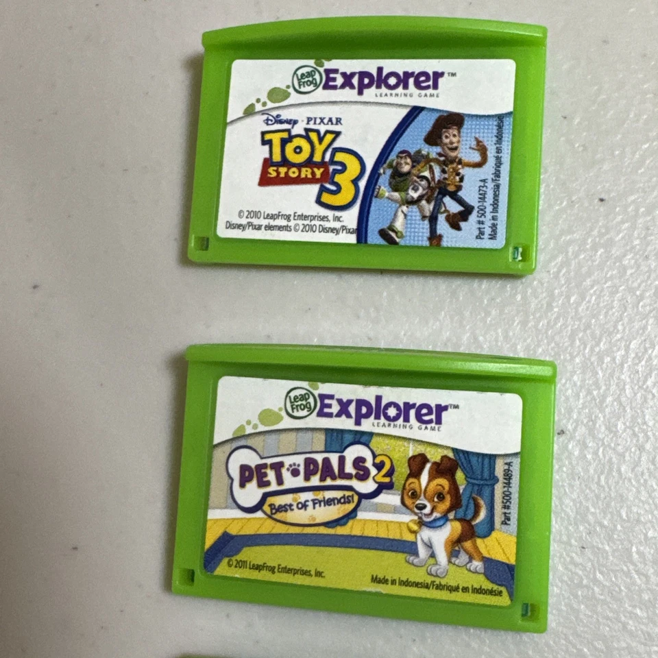 Lot of 10 Leap Frog Leapster Reading/Disney/Pets/ Octonauts Cartridge Games - Image 2 of 4