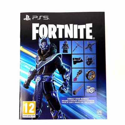Playstation 5 Spiel - Fortnite - Cobalt Star Bundle Codebuch PS5 Zustand: Neu