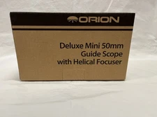 Orion Deluxe Mini 50mm Guide Scope with Helical Focuser in original packaging