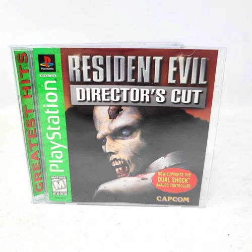 Resident Evil Director's Cut PS1 (Sony PlayStation 1) CIB Complete W/ Reg Card