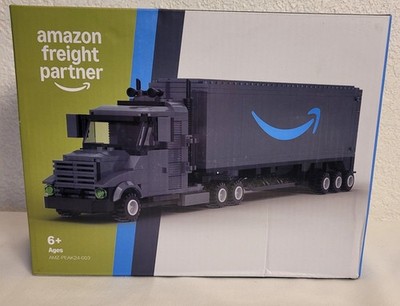 Amazon Freight Partner Big Rig Truck Building Brick Set Peak 2024 Employee Promo