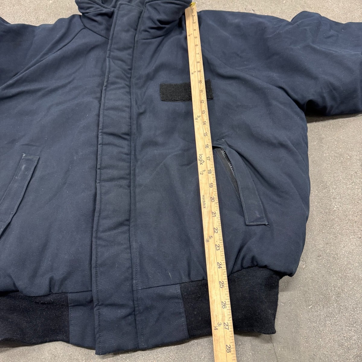 Valley Apparel US Navy Shipboard Jacket Mens XL Navy Flame