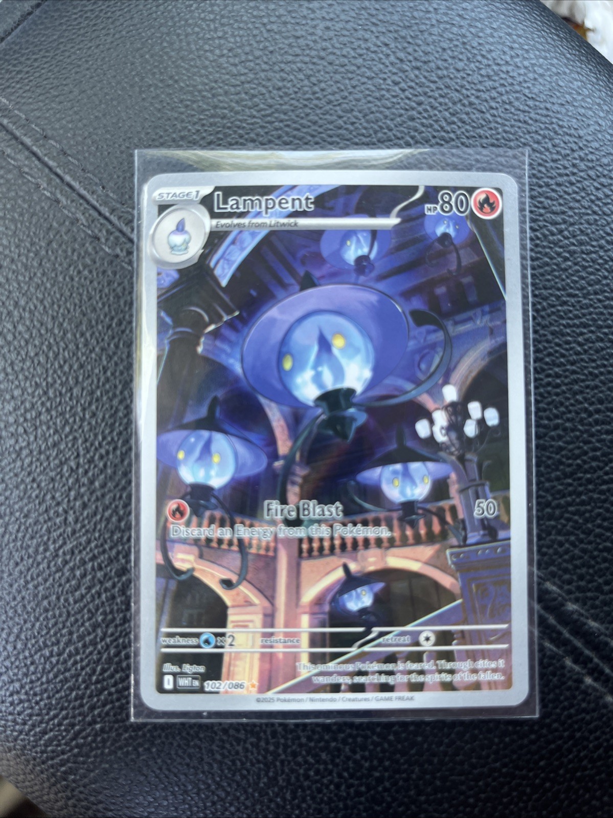 Lampent 102/086 Sv: White Flare