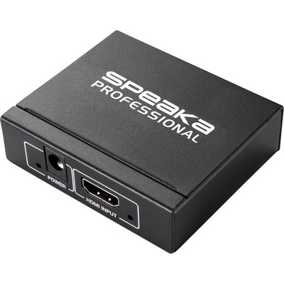 SpeaKa Professional 2 Port HDMI-Splitter 3D-Wiedergabe möglich 1920 x 1080 Pixel
