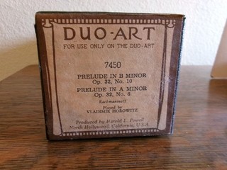 DUO ART Recut roll #7450