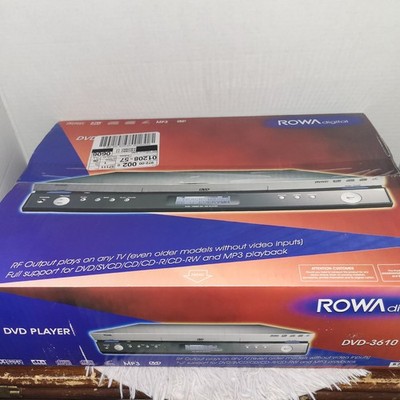 ROWA DVD3610 Digital DVD Player New Sealed Box Vintage
