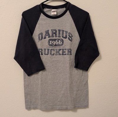 Vintage Y2K Darius Rucker Raglan Baseball Tour Shirt Size Small