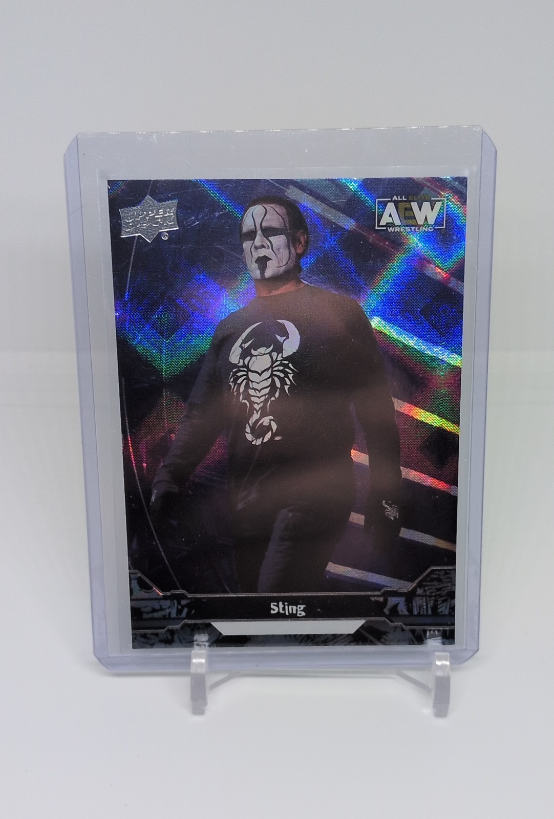 2023 Upper Deck AEW All Elite Wrestling - Sting #44 Diamond Plate