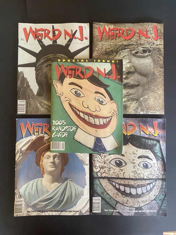 Weird NJ Magazine Lot Issues #20, 21, 22, & 23! PLUS The 2023 Roadside Guide !!!