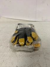 Wells Lamont Men'S Slip on Hydrahyde Water-Resistant Leather Palm Hybrid Work Gl