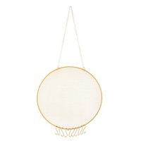 1 Set Ohrringhalter Organizer Wand Halskettenhalter HäNgender Mit 10 Haken, Rund