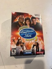 Nintendo Wii Karaoke Revolution Presents American Idol Encore 2 NEW/SEALED Game