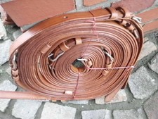 2-spänner Fahrleine  Größe Shetty gute Lederqualität !!