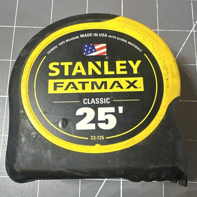 #ad #ad STANLEY FATMAX Tape Measure 25 Foot 33 725 Made In USA $17.98
