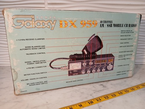2007 Galaxy DX959 40-kanałowe mobilne radio CB AM / SSB - Zdjęcie 10 z 10