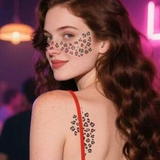 8 Pcs Freckles Patches Waterproof Temporary Tattoos Stickers Face Makeup VJC