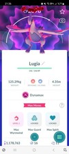Pok mon Go - Non Shiny Lugia Dynamax 20K Stardust Or 30 Day Tr de