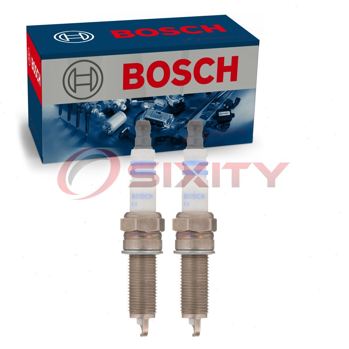 2 pc Bosch 9624 Double Iridium Spark Plugs for 924-1369 924-1328 900-1369 si