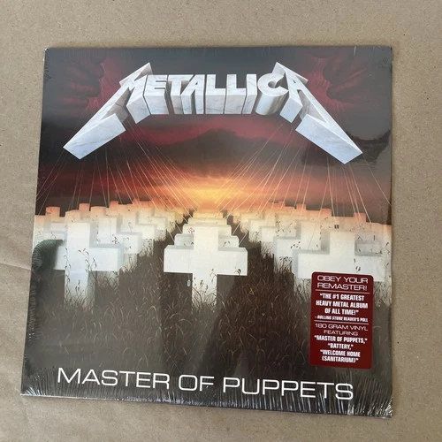Metallica - Master of Puppets LE 180G ReMastered Vinyl SEALED SEE DESCRIPTION