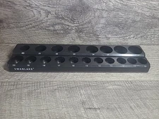 Swanlake Magnetic Socket Organizer Tray Metric Black & SAE Standard Durable