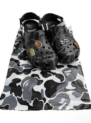 A Bathing Ape Bape x Crocs Classic Clog ABC Camo | eBay