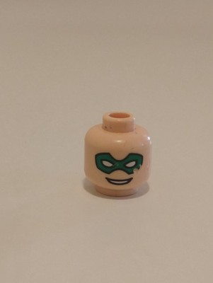 LEGO Robin Minifigure Head 2006 Batman I 7783 7785 Bat009 Bat025 Vintage!