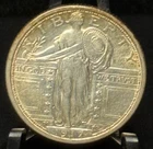 1917 US Standing Liberty Twenty Five Cent 25C Silver Coin-II
