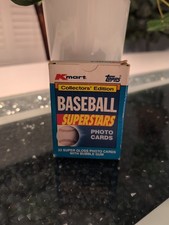 Kmart Topps Baseball Superstars, No Bubble Gum