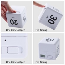 Cube Timers Time Management And Countdown Settings With Gravity Sensor Flip