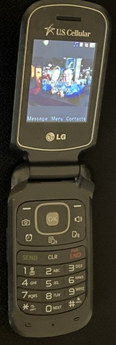 LG Envoy 2 UN160, US Cellular, Flip Phone, TESTED, AND WORKS, ๐ Pics & Info