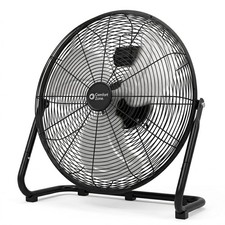 Comfort Zone 20-Inch High-Velocity Industrial Floor Fan Heavy-Duty 3-Speed