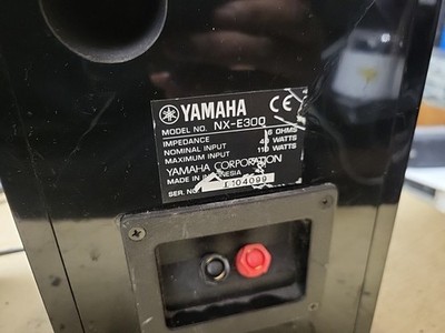 Yamaha CRX-E300 Hi Fi CD Radio Receiver AUX / NX-E300 Speakers