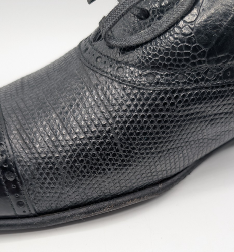 Dolce & Gabbana Mens Black Oxford Dress Shoes UK size 10 EU 44 - Picture 10 of 24