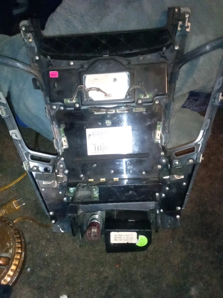 08 09 10 11 12 13 Cadillac CTS Radio Bisel Unidad de Control de Climatización Fabricante de Equipo Original Foto 4 de 4