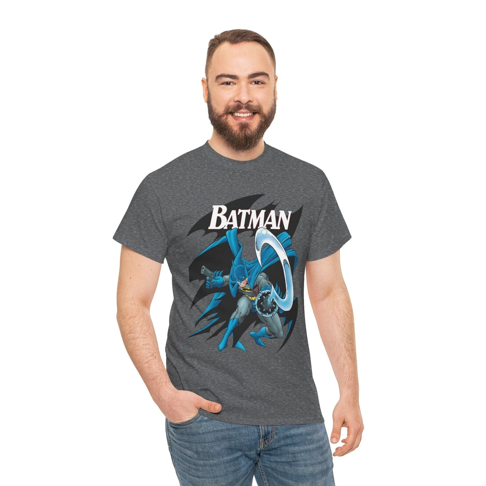 Batman T-Shirt - Todd McFarlane Art - DC Comics - Gotham - Bruce Wayne