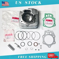 OEM FOR 98-2004 Honda Foreman 450 1 X Cylinder Jug Piston Kit Top End S ES FE FM